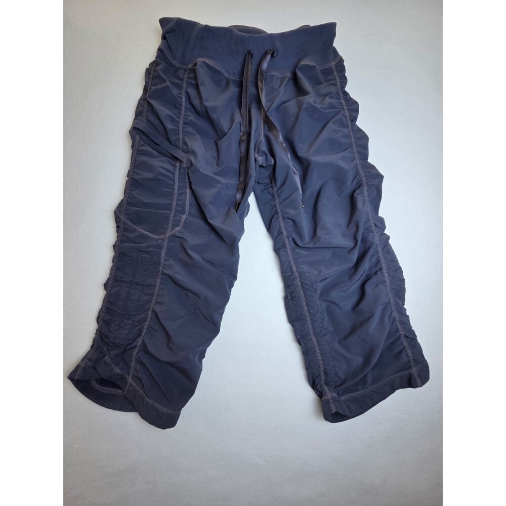 Zella Blue Cargo Pants with Scrunch Bottom Size 4